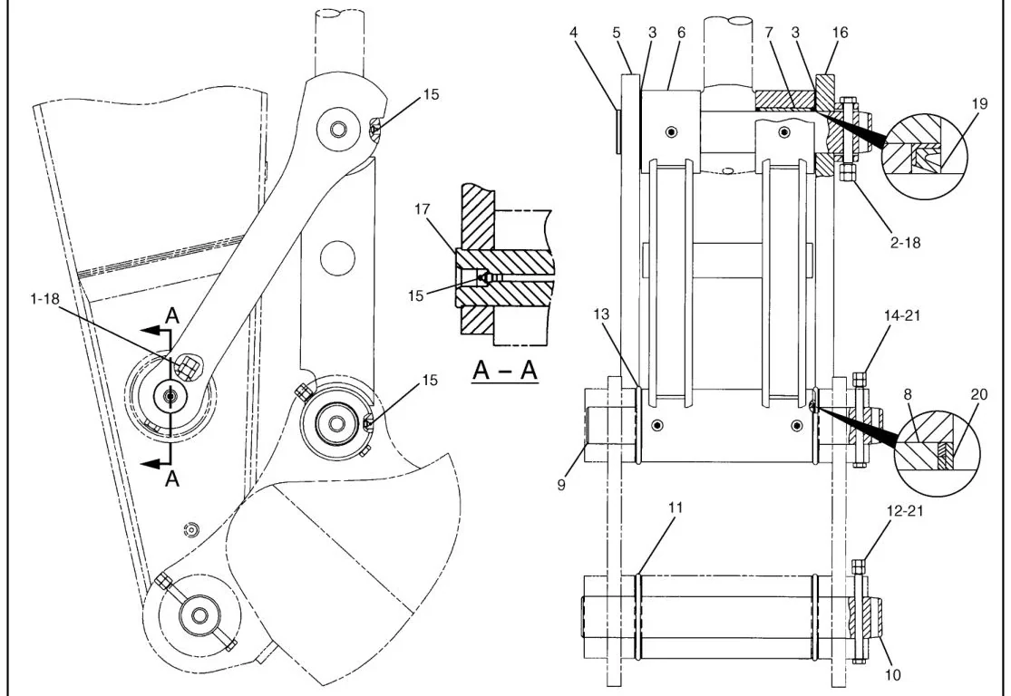 325C 7Y3546 parts diagram