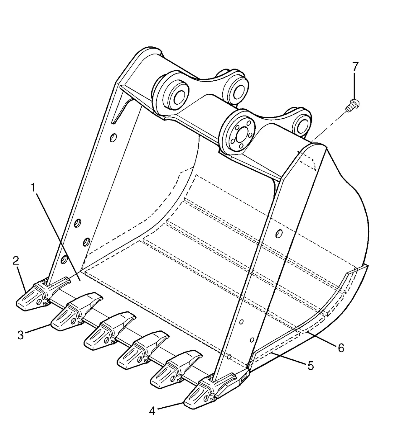325C · IMPLEMENTS · 193-4843 CAT parts diagram