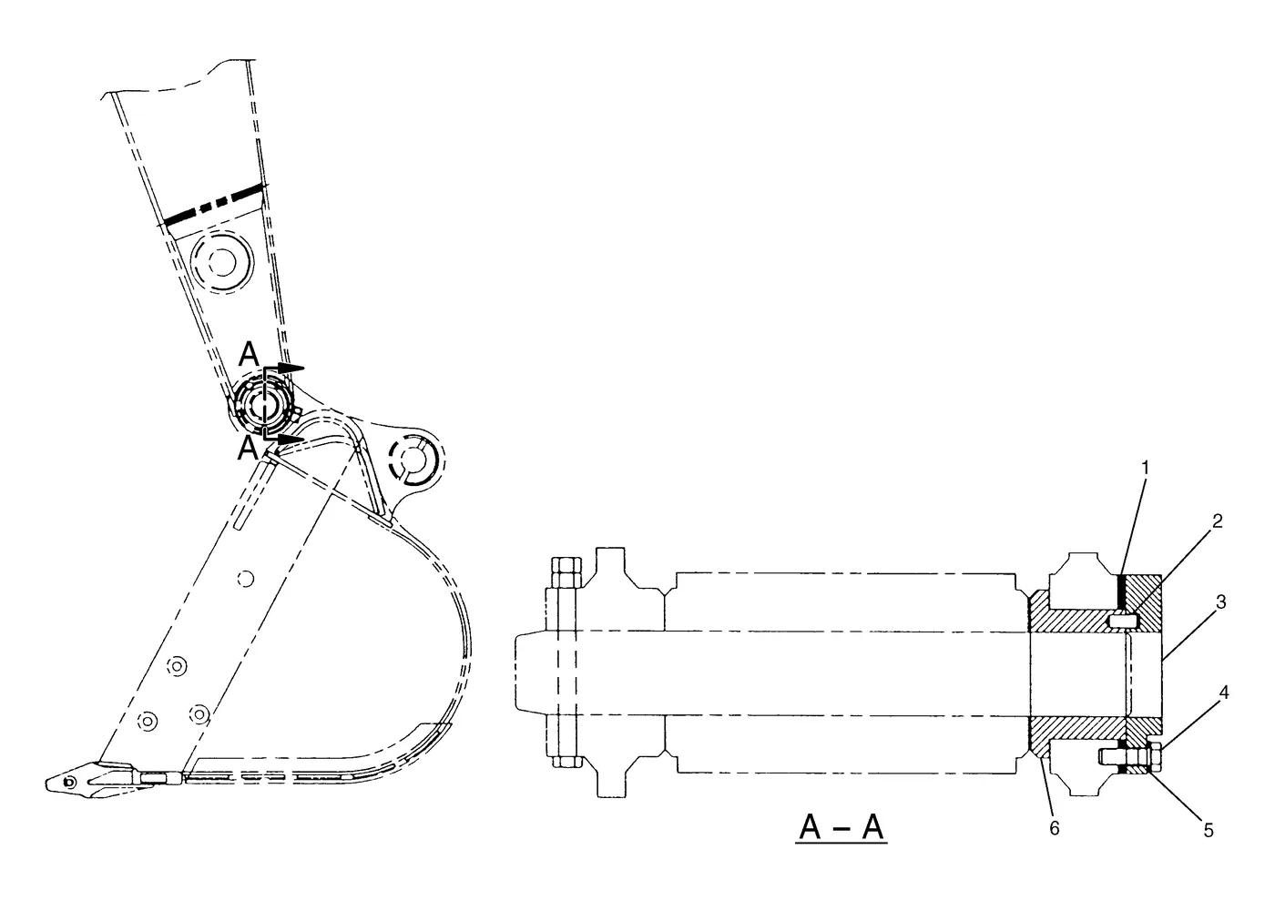 325C · IMPLEMENTS · 193-4844 CAT parts diagram