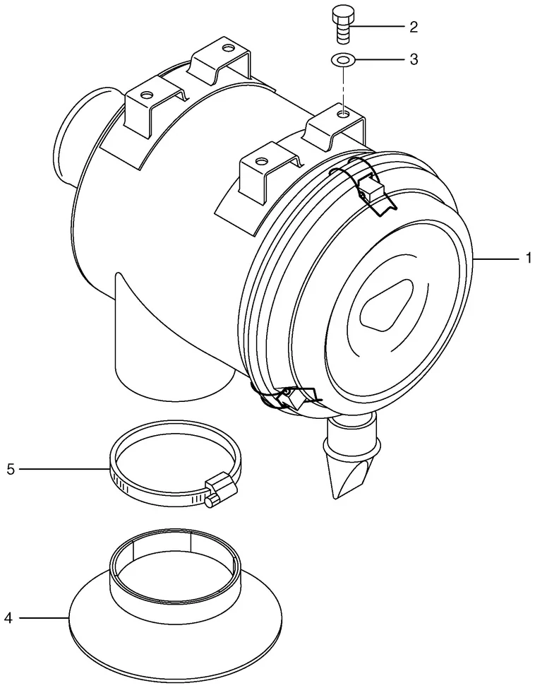 325C · AIR INLET AND EXHAUST SYSTEM · 183-8086 CAT parts diagram