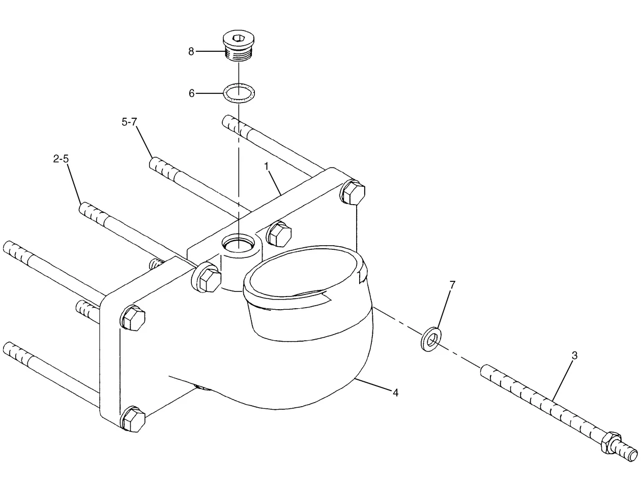 325C · AIR INLET AND EXHAUST SYSTEM · 194-1683 CAT parts diagram