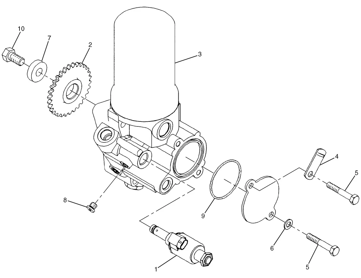 325C · FUEL SYSTEM · 186-3410 CAT parts diagram