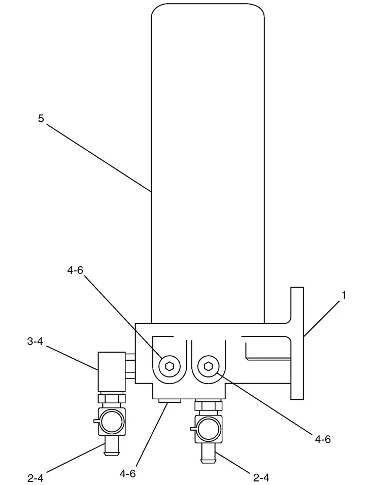 325C · FUEL SYSTEM · 188-6125 CAT parts diagram