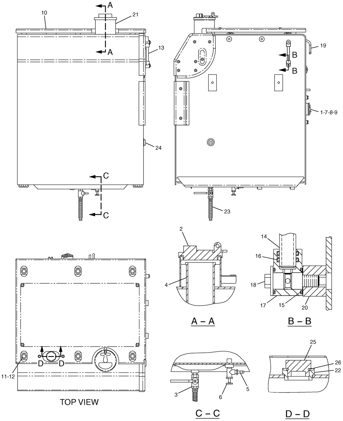 325C · FUEL SYSTEM · 177-5816 CAT parts diagram