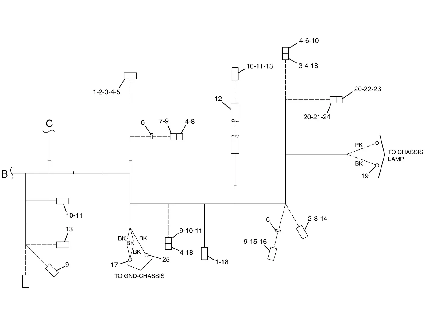 325C · ELECTRICAL AND STARTING SYSTEM · 251-0259 CAT parts diagram