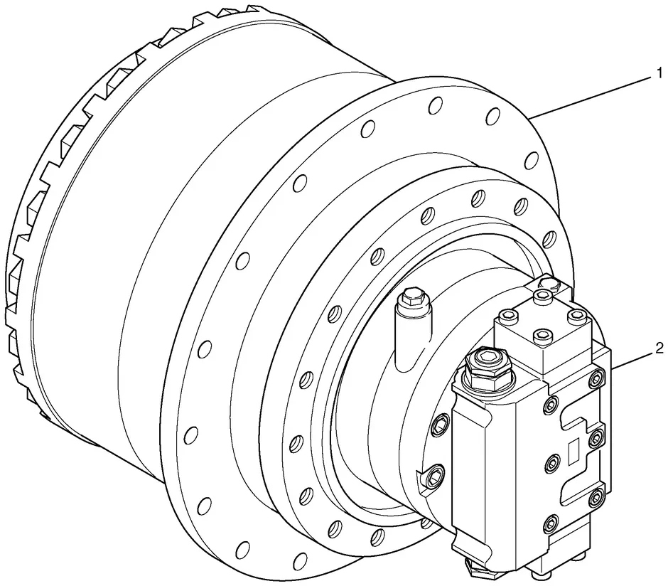 325C · POWER TRAIN · 191-2681 CAT parts diagram