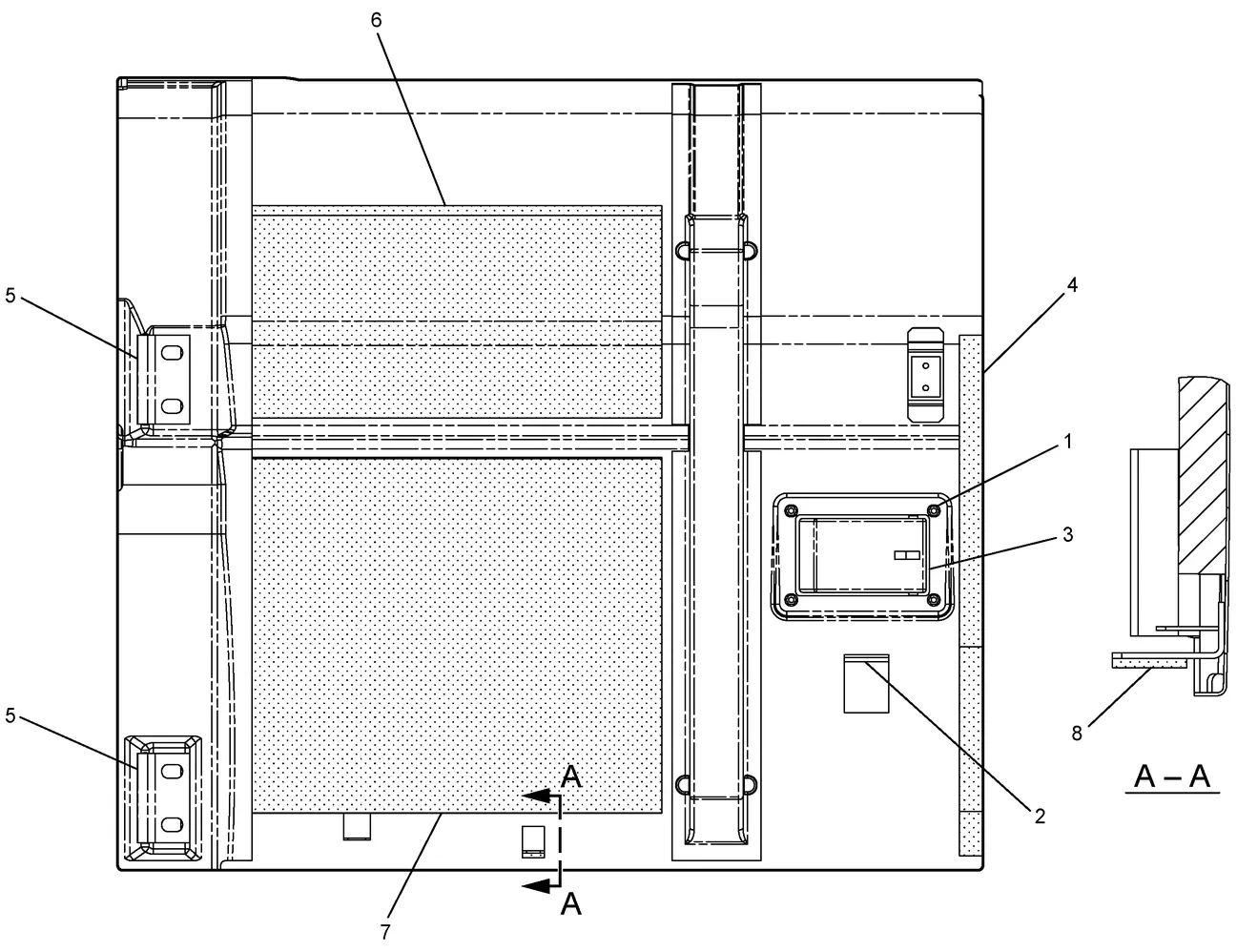 325C · FRAME AND BODY · 208-4022 CAT parts diagram