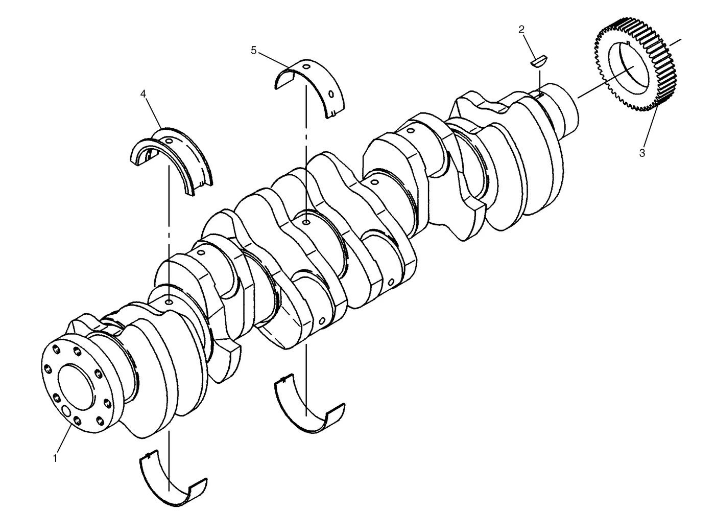 325C · BASIC ENGINE · 113-6087 CAT parts diagram