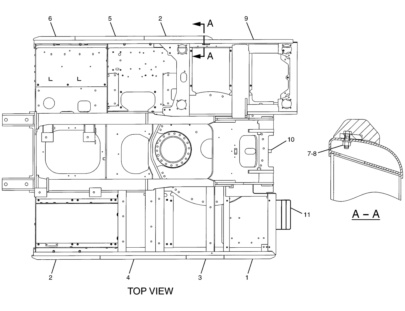 325C · FRAME AND BODY · 231-6979 CAT parts diagram