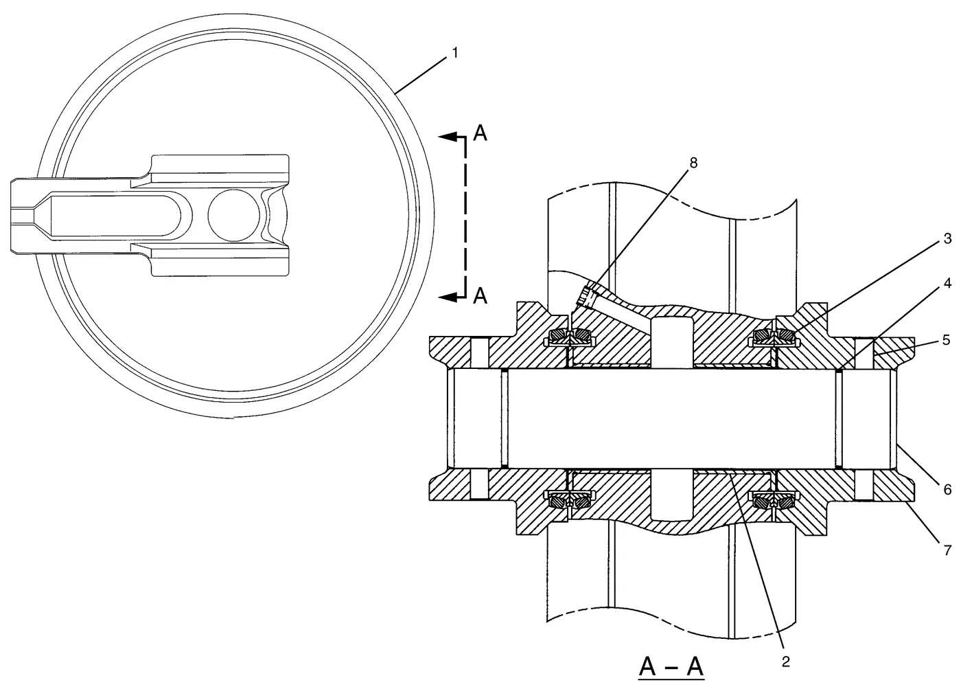 325C · FRAME AND BODY · 115-3696 CAT parts diagram