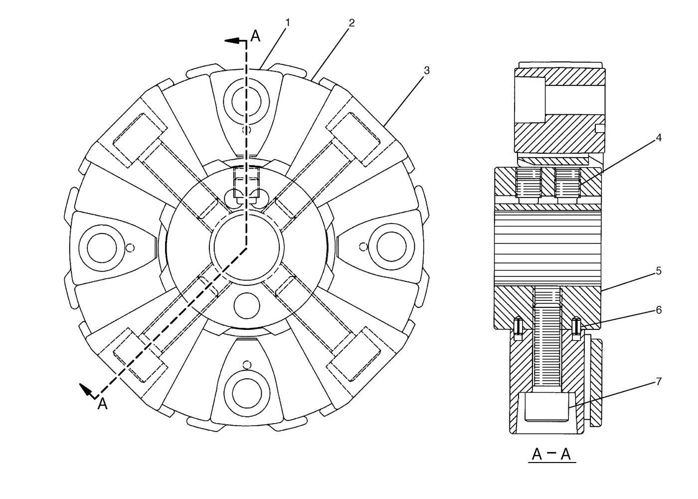 325C 7Y0465 parts diagram