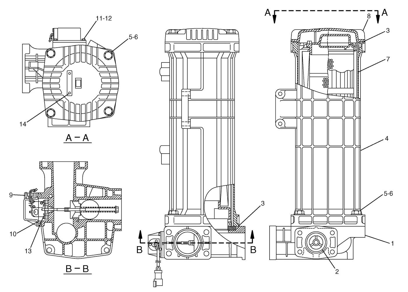325C · HYDRAULIC SYSTEM · 158-9005 CAT parts diagram