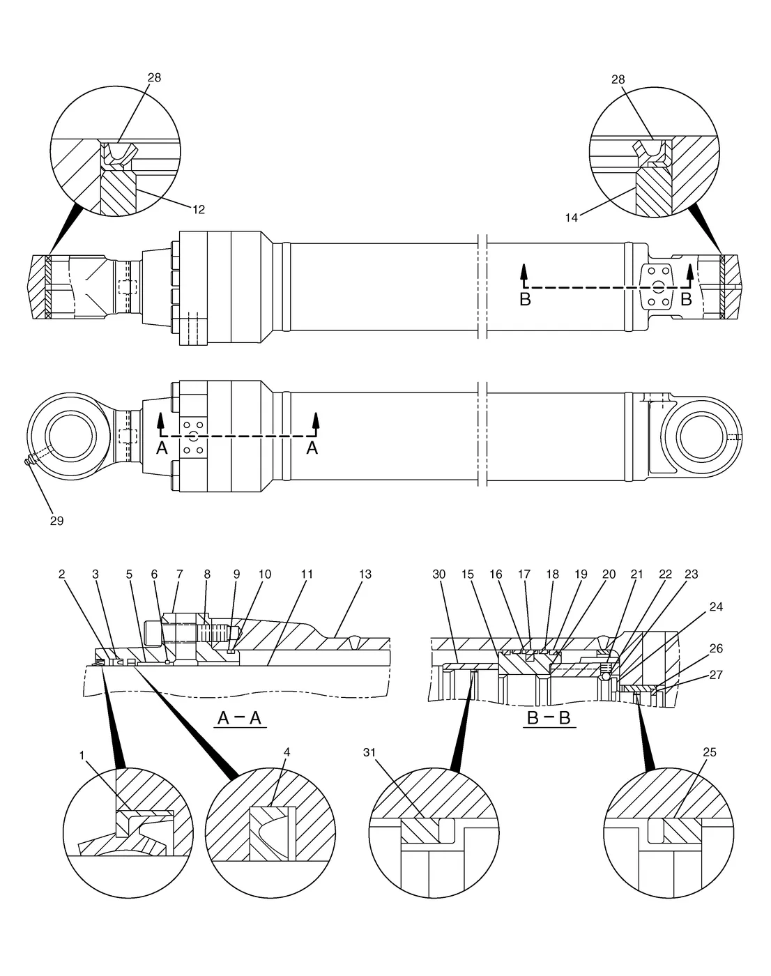 194-8356 - RING THE FOLLOWING REPAIR KIT IS AVAILABLE: