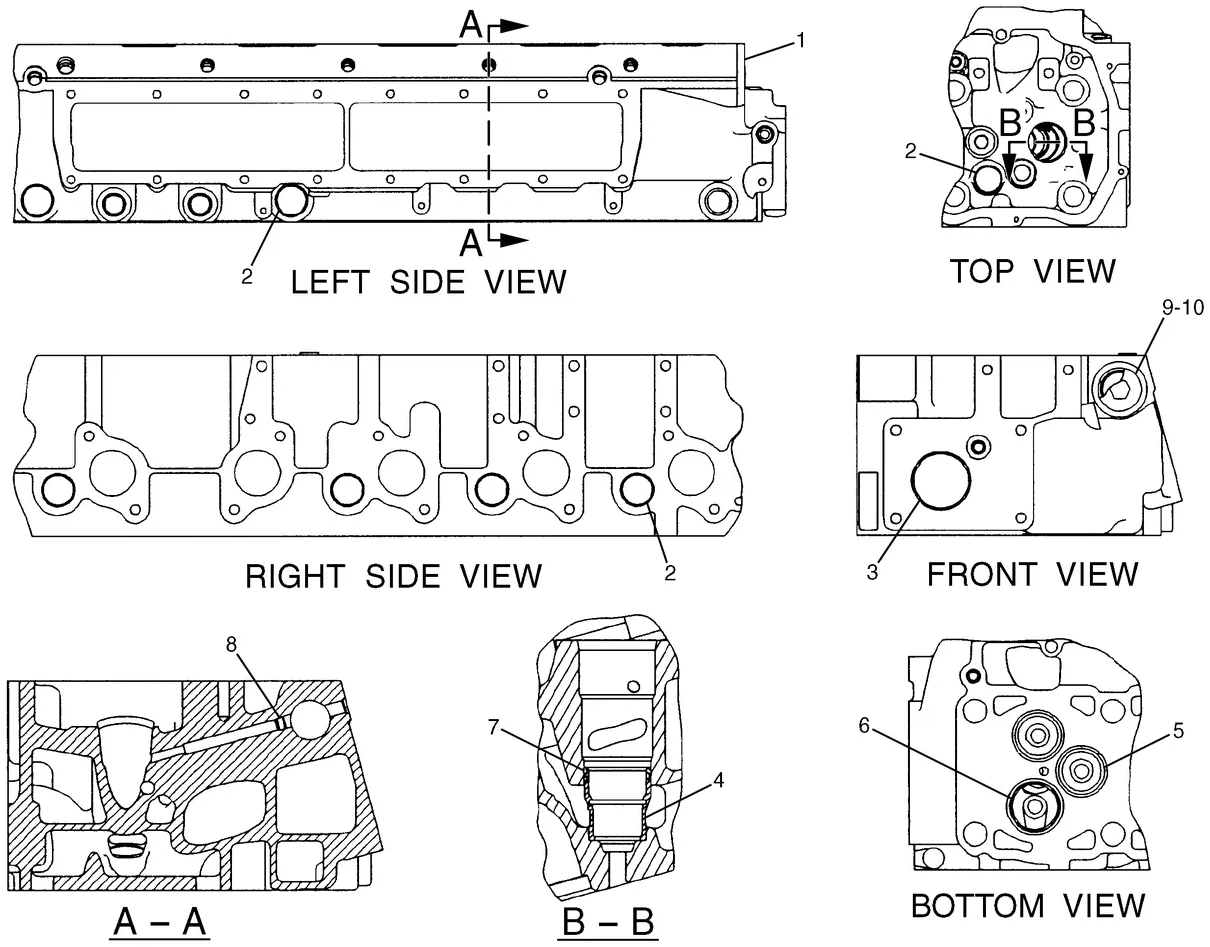 325C · BASIC ENGINE · 183-6832 CAT parts diagram