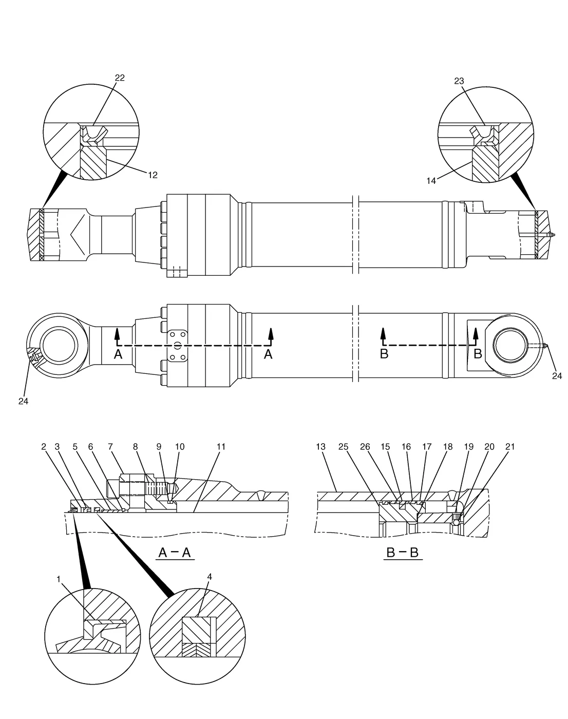 325C · HYDRAULIC SYSTEM · 158-8999 CAT parts diagram
