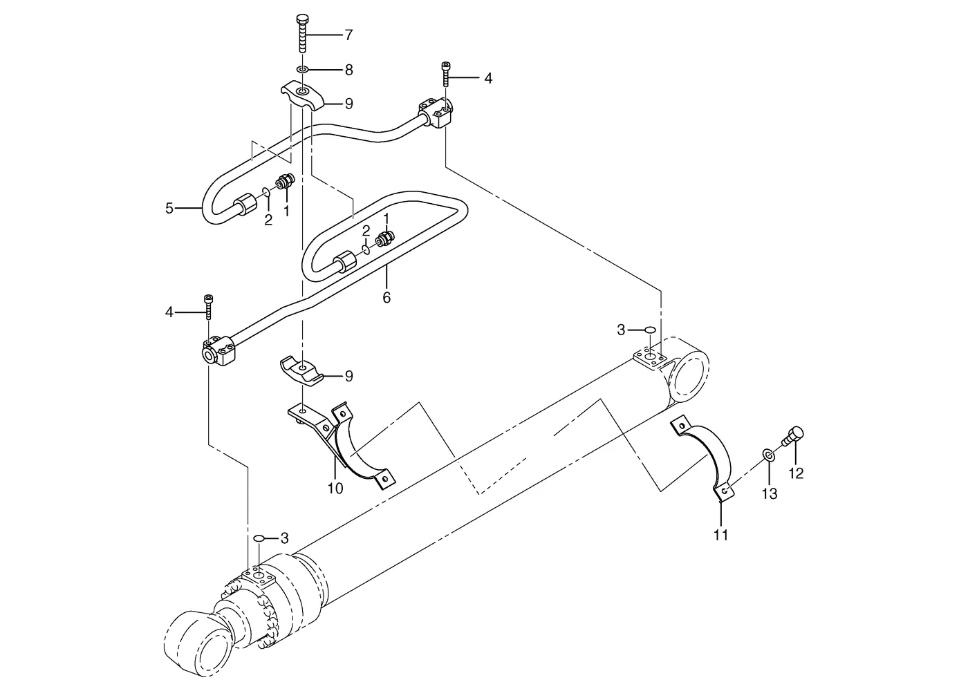 325C 8T4896 parts diagram
