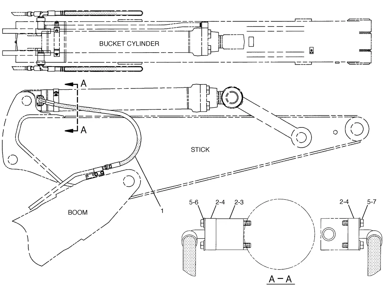 325C · HYDRAULIC SYSTEM · 196-0538 CAT parts diagram