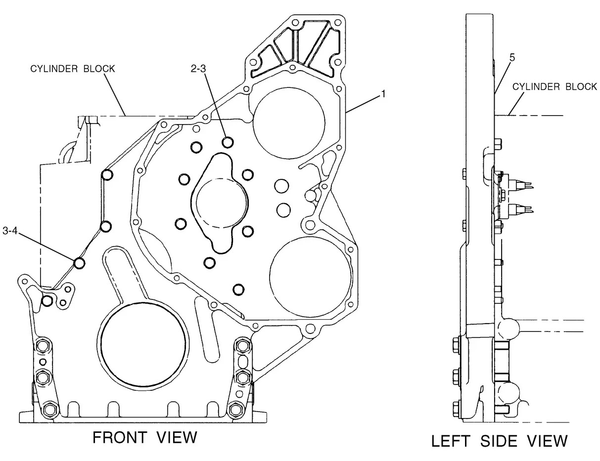 325C · BASIC ENGINE · 133-5055 CAT parts diagram