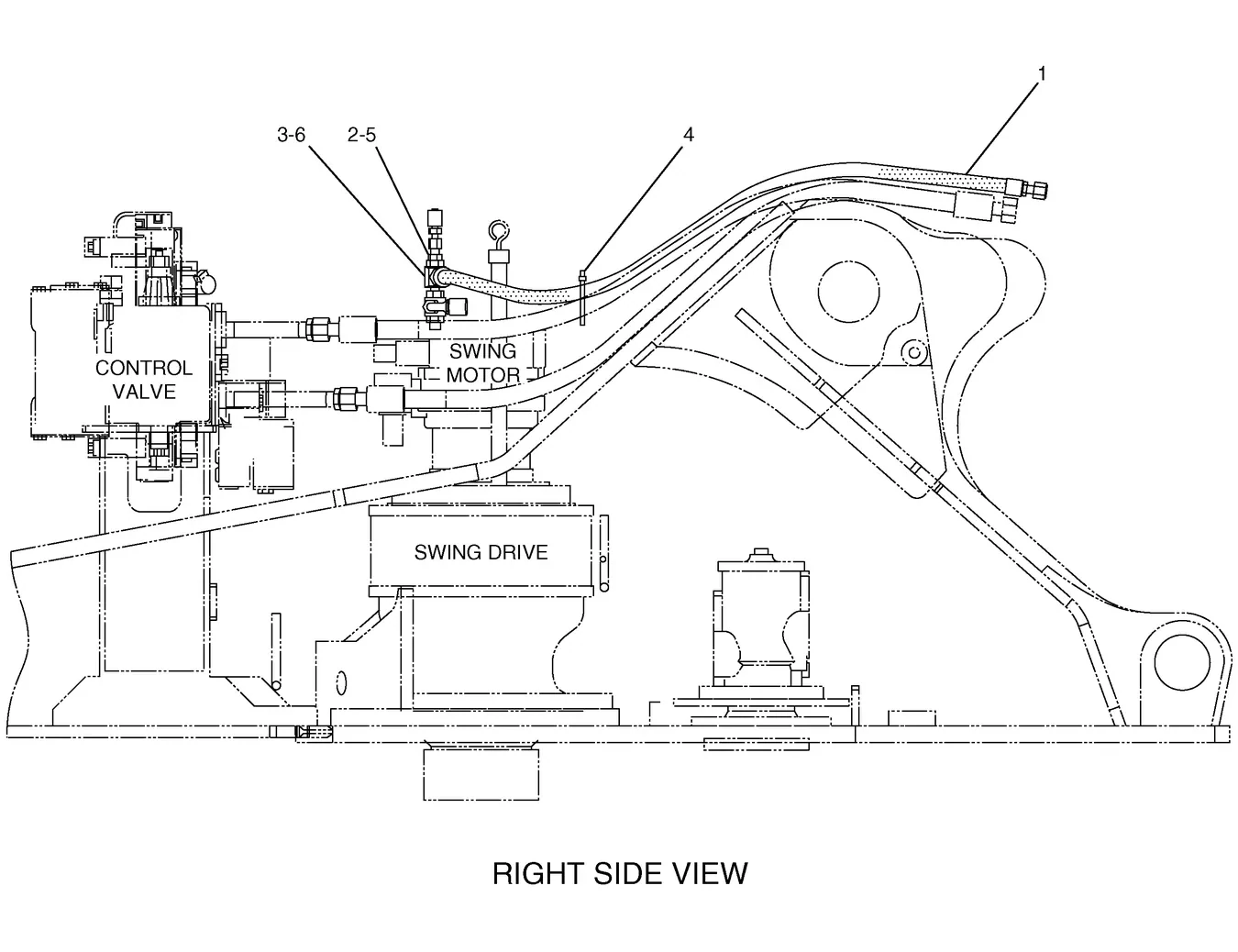 325C · HYDRAULIC SYSTEM · 179-7820 CAT parts diagram