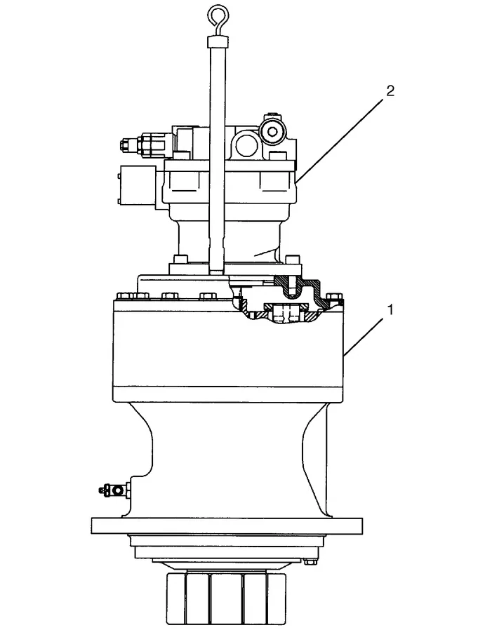 325C · HYDRAULIC SYSTEM · 199-4487 CAT parts diagram
