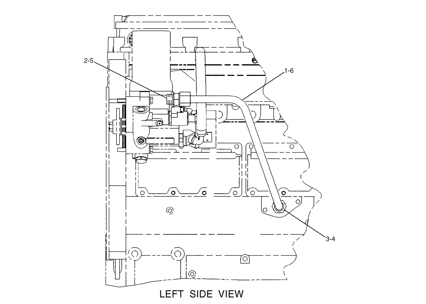 325C · LUBRICATION SYSTEM · 176-1387 CAT parts diagram