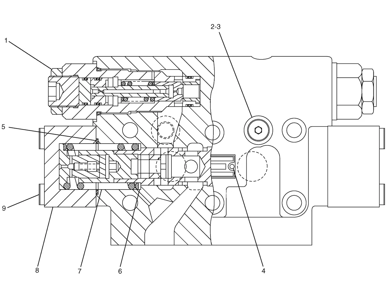 325C · HYDRAULIC SYSTEM · 204-2667 CAT parts diagram