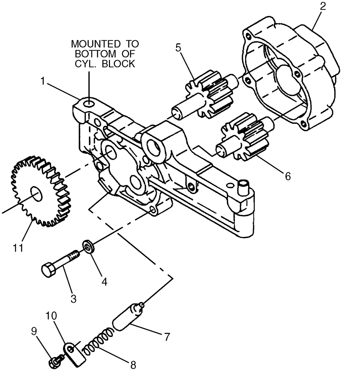 325C · LUBRICATION SYSTEM · 115-4123 CAT parts diagram