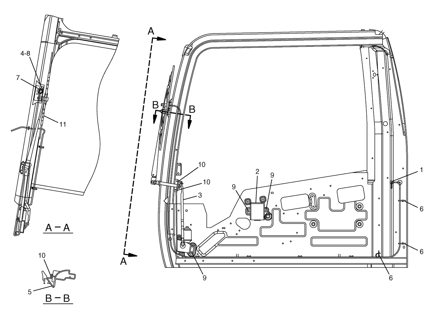 325C · OPERATOR STATION · 171-7408 CAT parts diagram