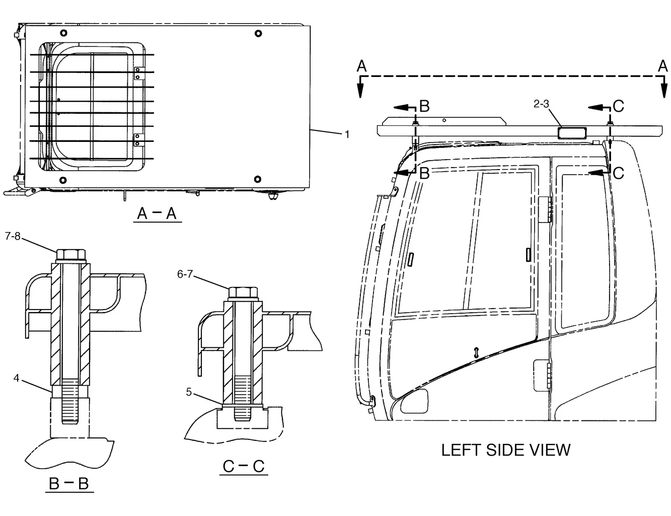 325C · OPERATOR STATION · 164-0497 CAT parts diagram