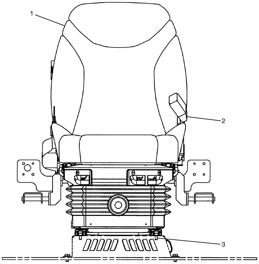 325C · OPERATOR STATION · 161-3771 CAT parts diagram
