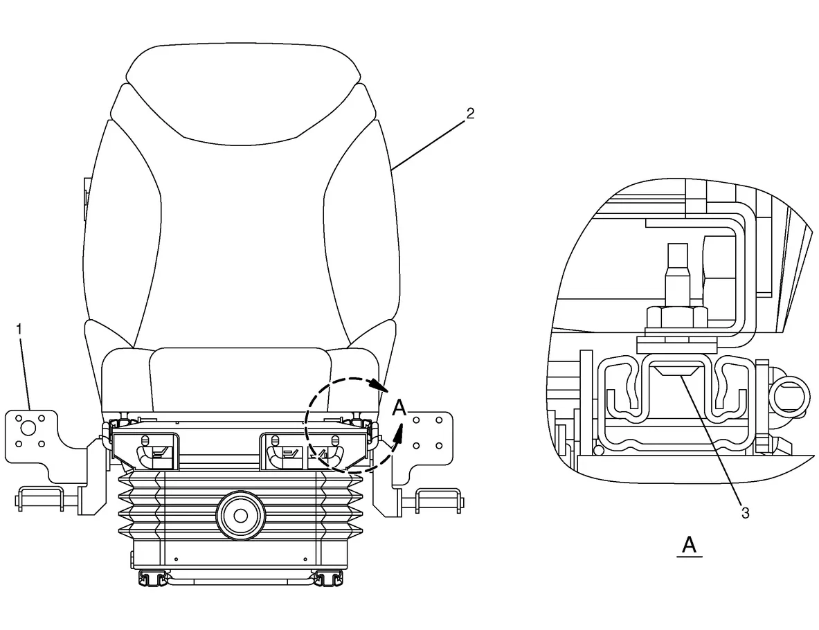 325C · OPERATOR STATION · 161-3772 CAT parts diagram