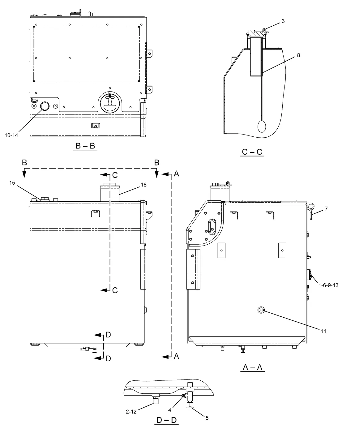 9X-8600 - SEAL - O - RING (ID=110.49mm)