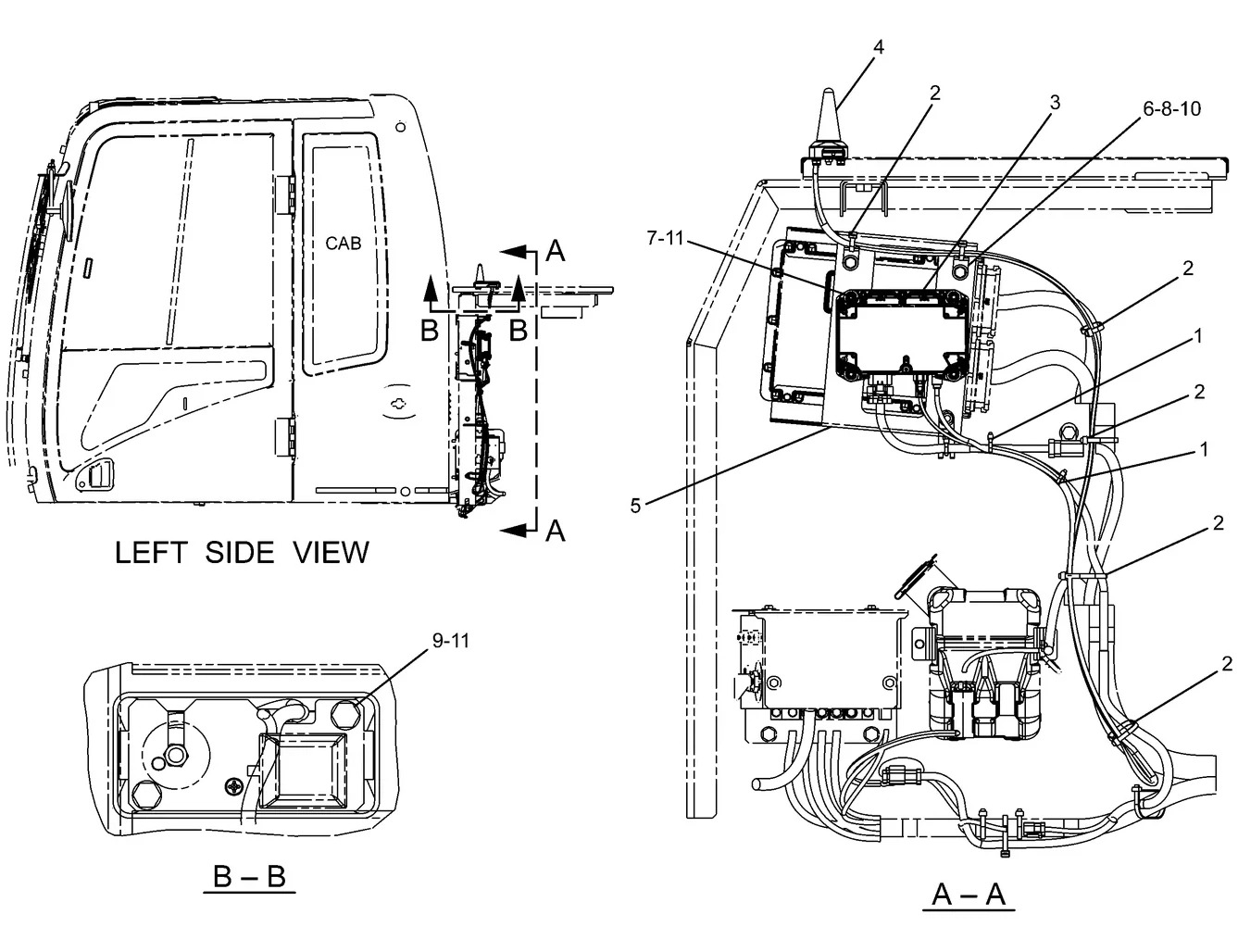 325D · ELECTRICAL AND STARTING SYSTEM · 270-5528 CAT parts diagram