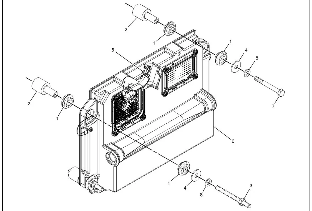 325D 8T9655 parts diagram