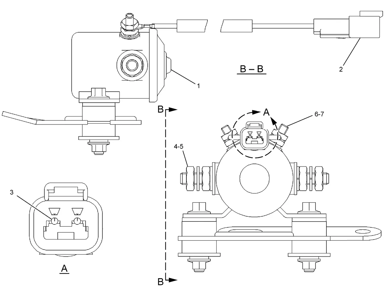 325D · ELECTRICAL AND STARTING SYSTEM · 223-7577 CAT parts diagram