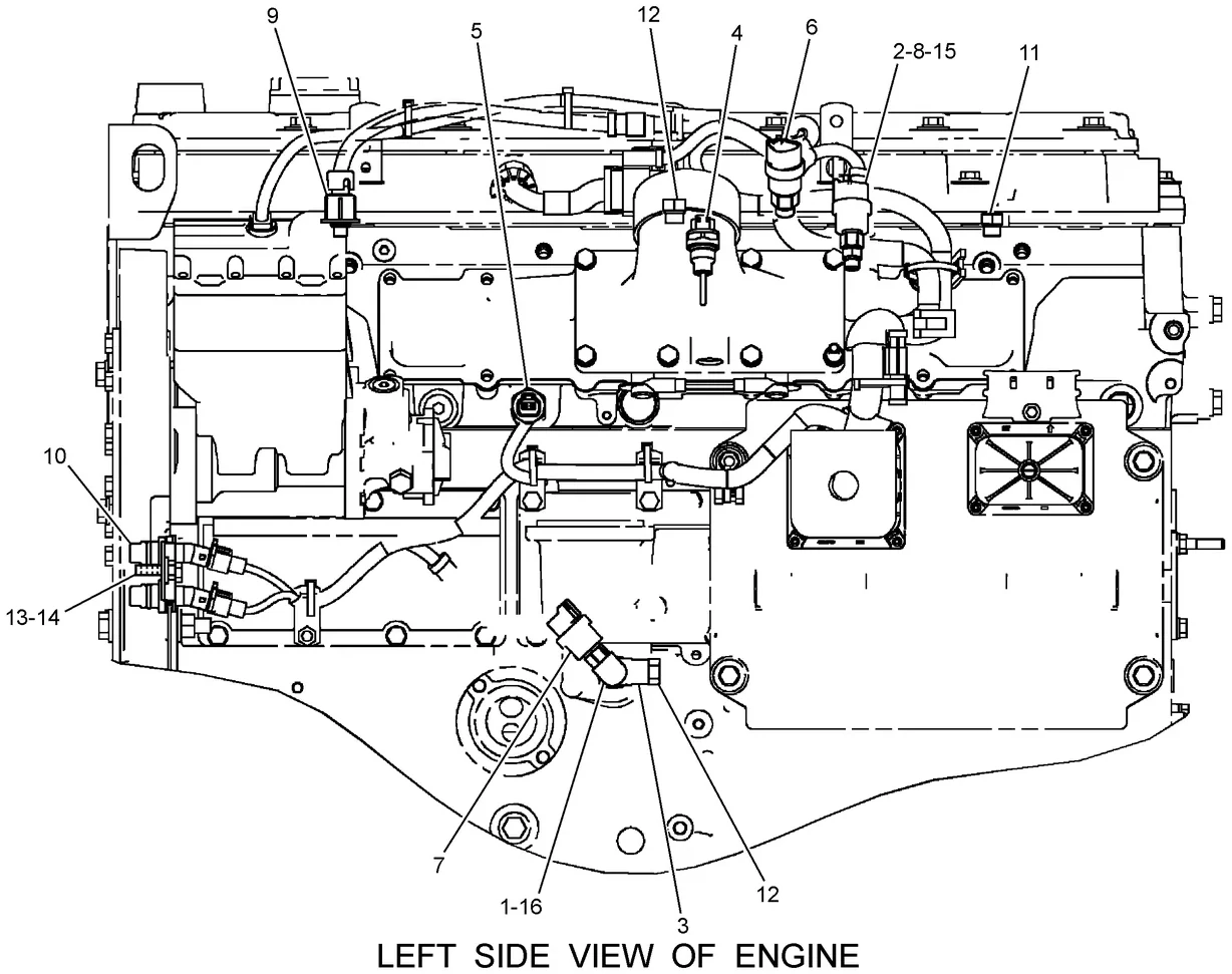 325D · ELECTRICAL AND STARTING SYSTEM · 257-2186 CAT parts diagram