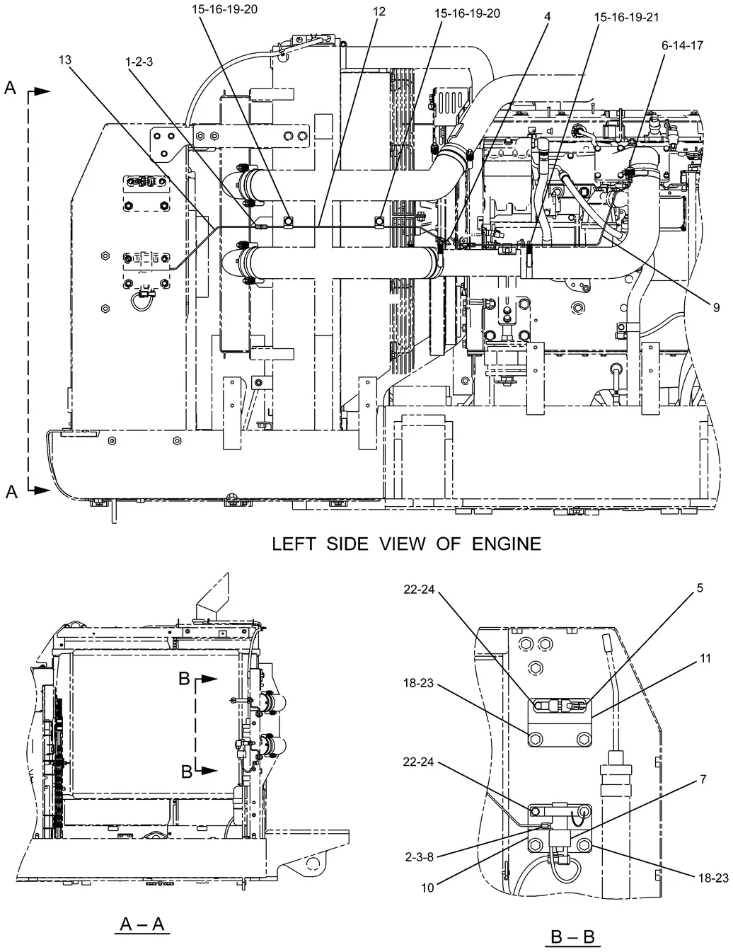 325D · ELECTRICAL AND STARTING SYSTEM · 239-6676 CAT parts diagram