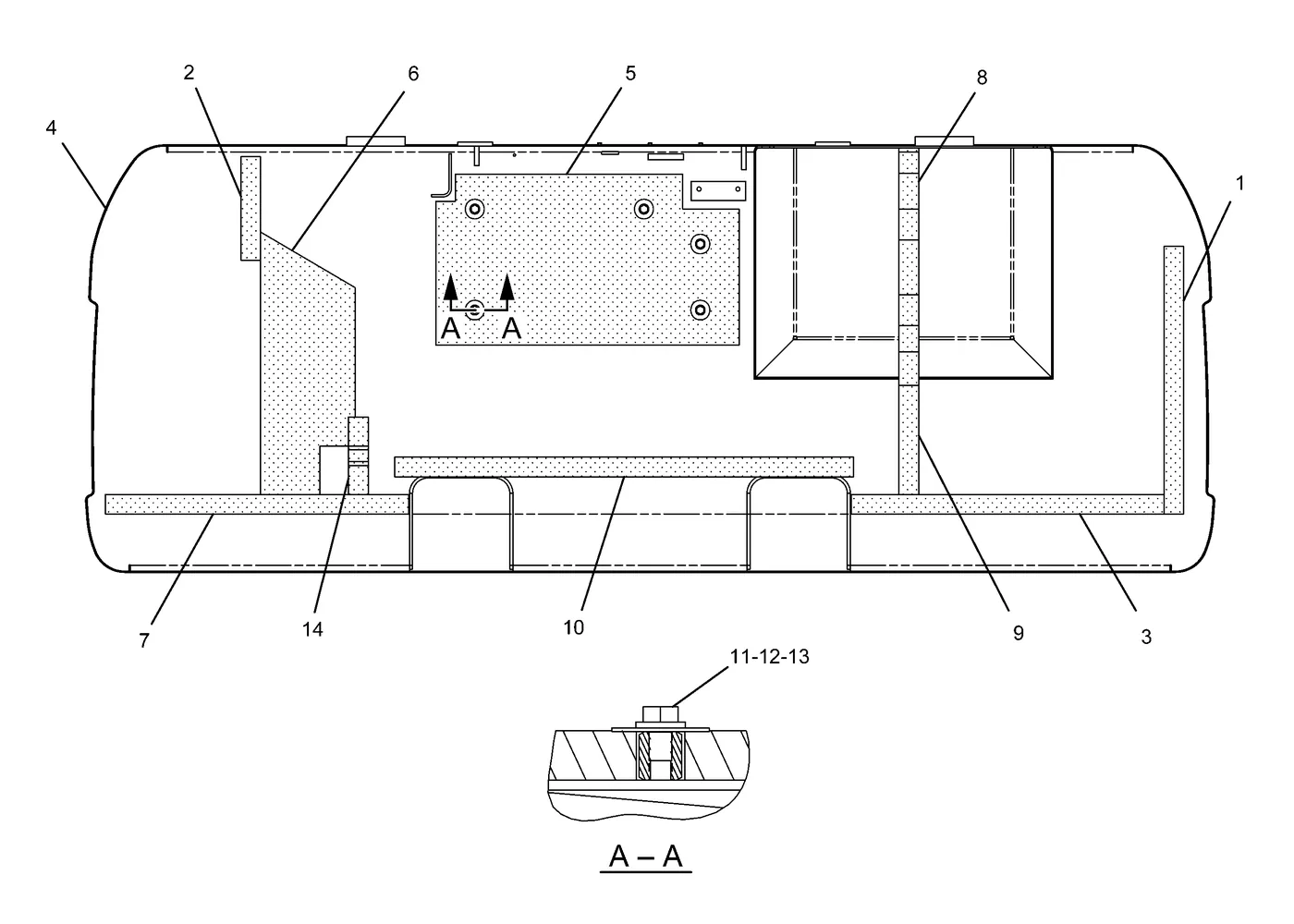 325D · FRAME AND BODY · 223-3032