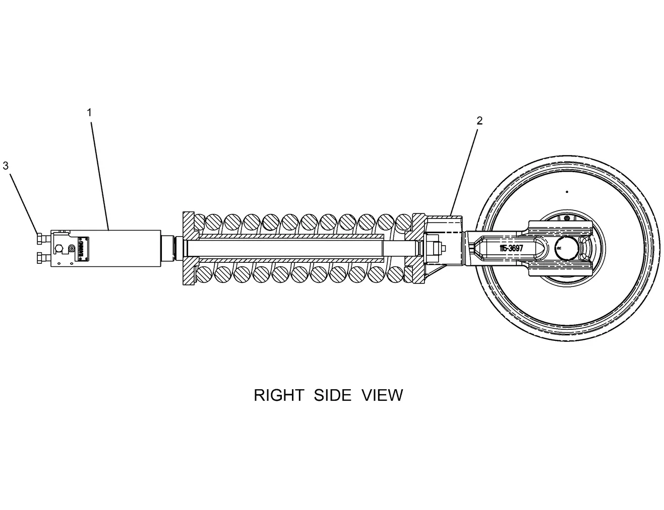 325D · FRAME AND BODY · 194-1240 CAT parts diagram