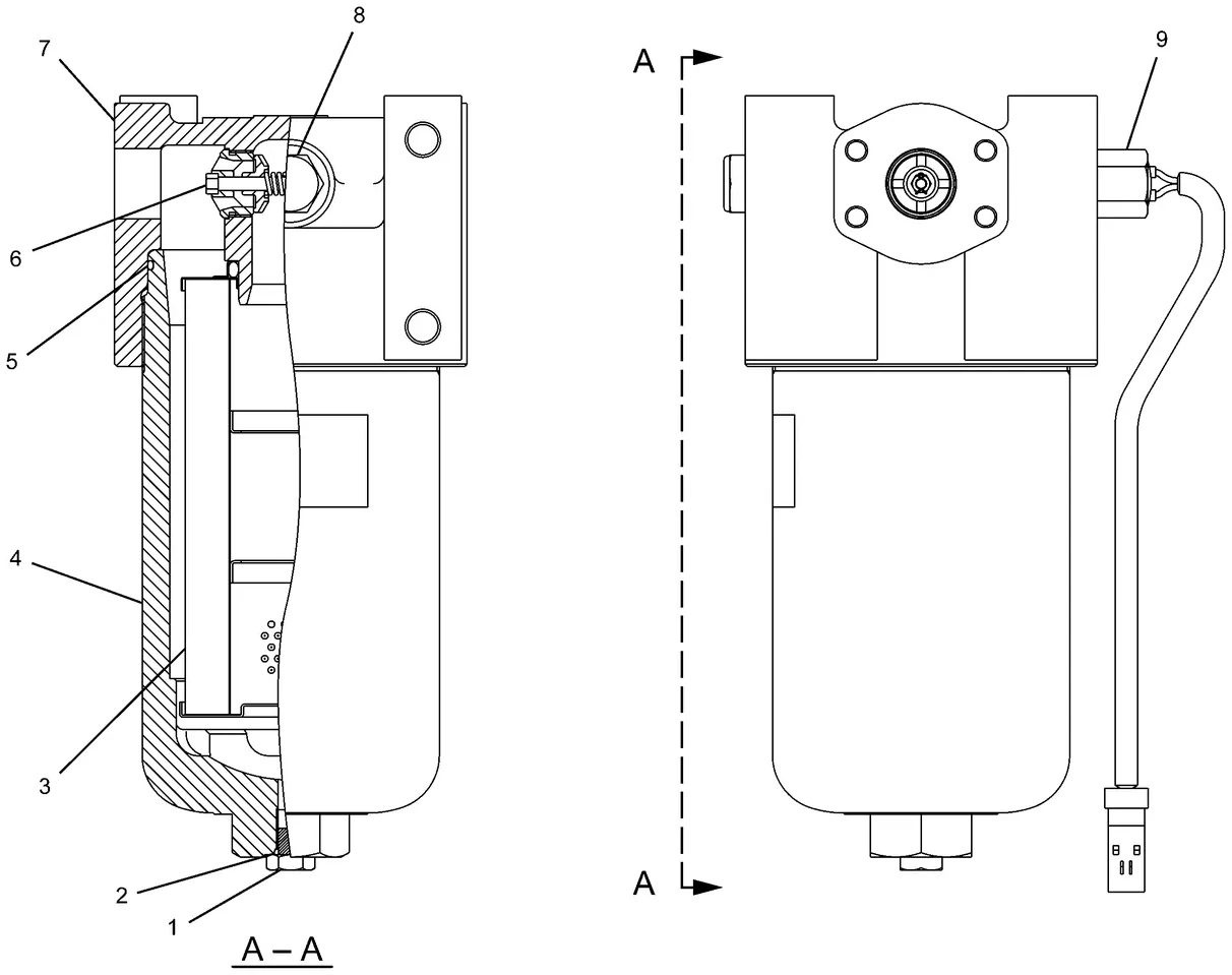 325D · HYDRAULIC SYSTEM · 234-4515 CAT parts diagram