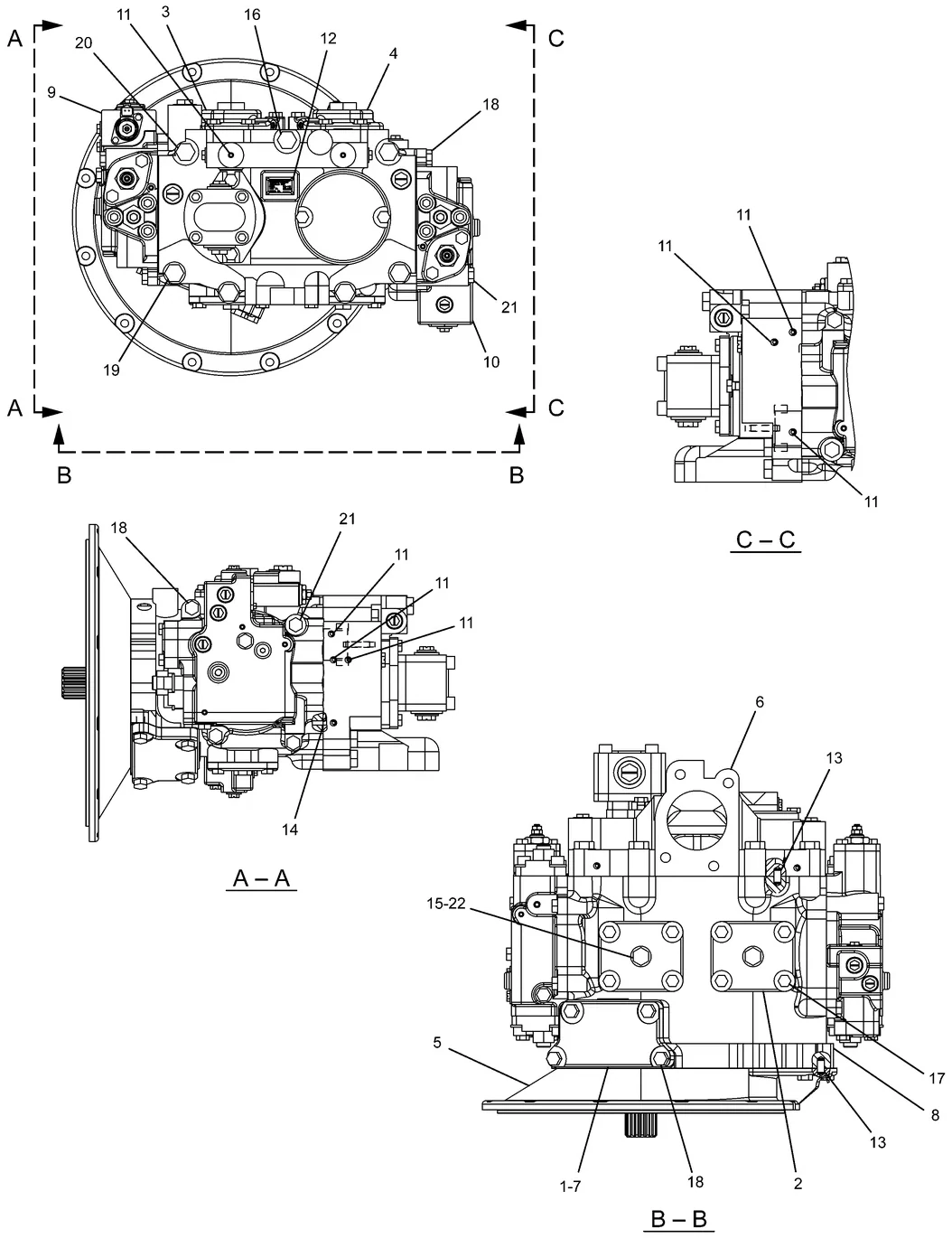 325D · HYDRAULIC SYSTEM · 272-6959 CAT parts diagram