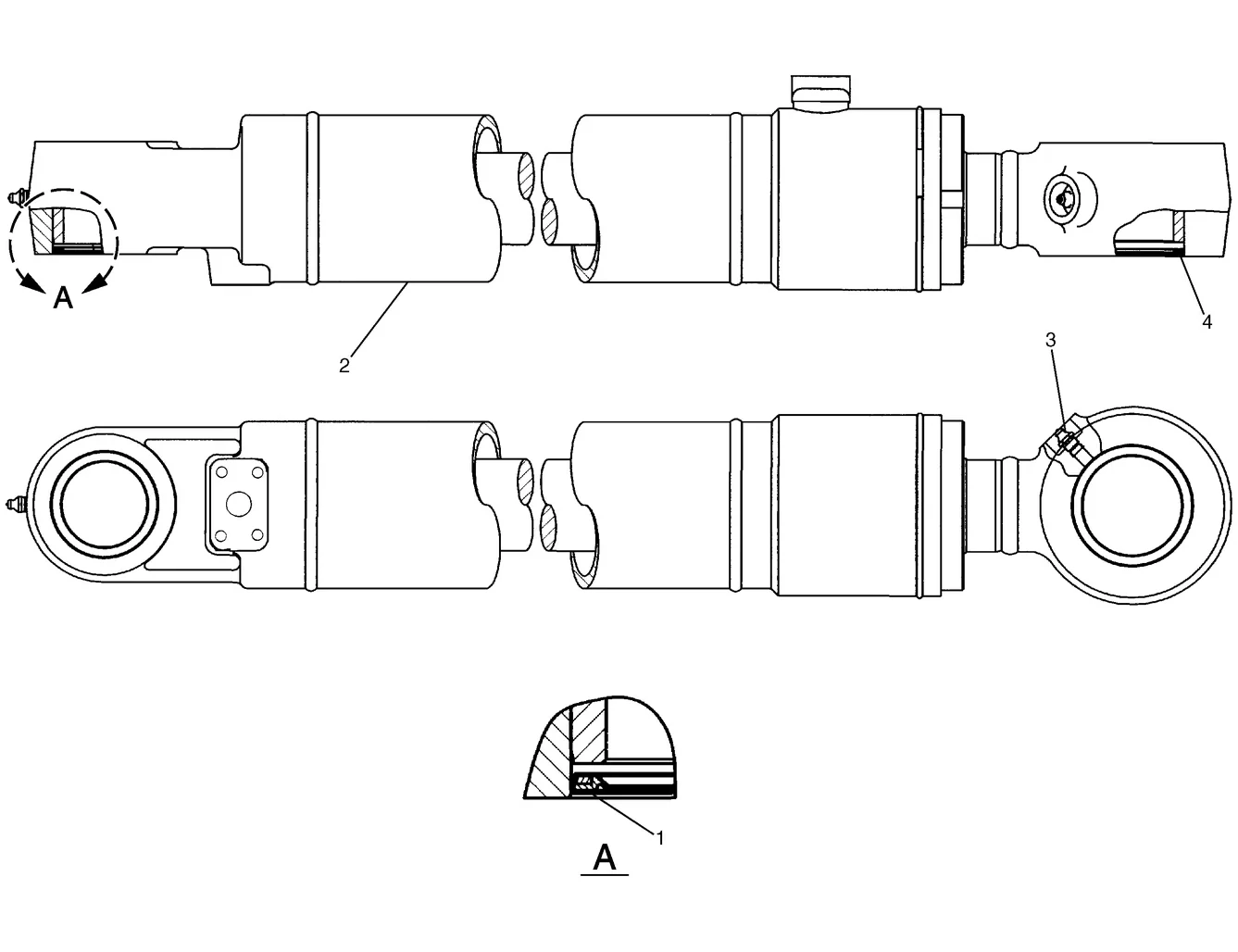 325D · HYDRAULIC SYSTEM · 248-7854 CAT parts diagram