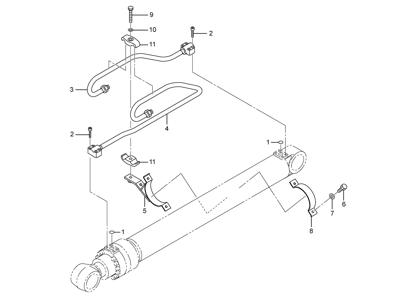 325D 8T4896 parts diagram