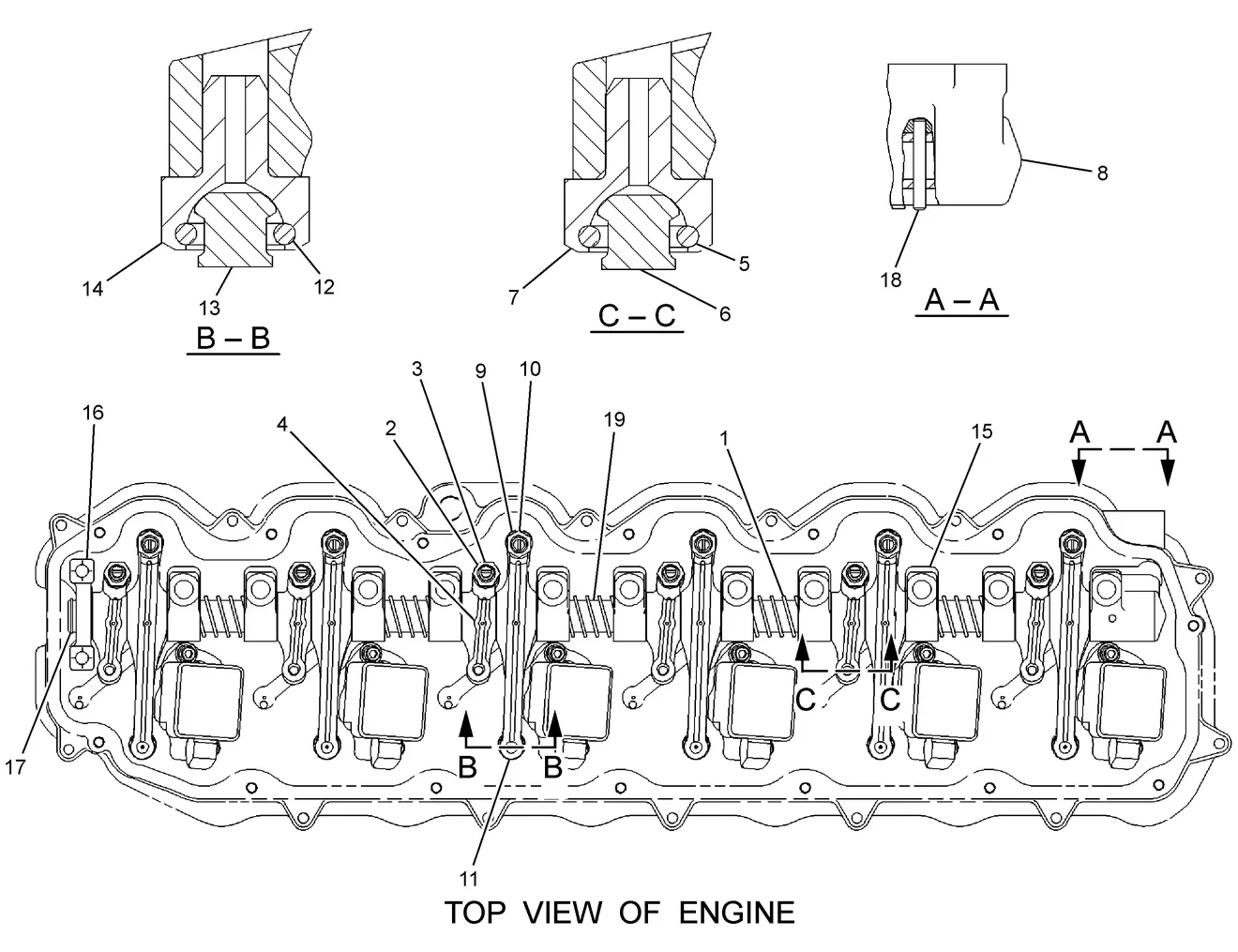325D · BASIC ENGINE · 235-5528 CAT parts diagram
