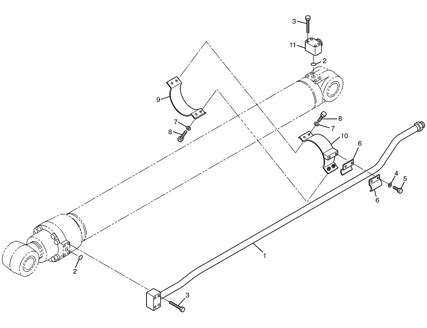 325D · HYDRAULIC SYSTEM · 216-6617 CAT parts diagram