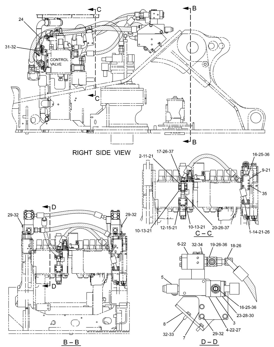 7Y-3729 - FLANGE