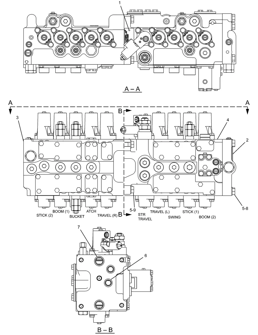 325D · HYDRAULIC SYSTEM · 255-5651 CAT parts diagram