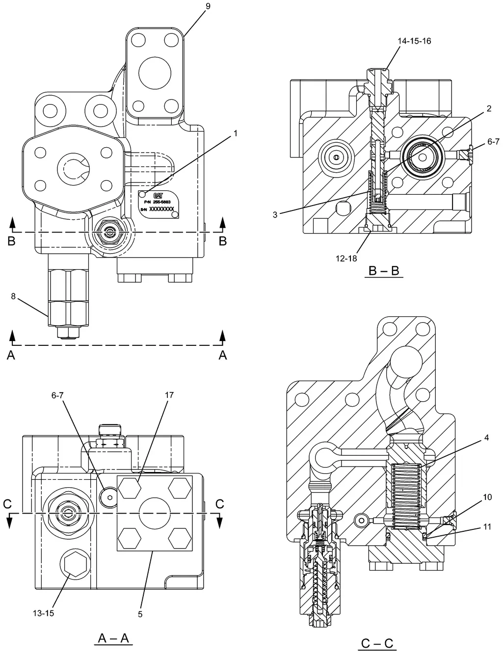 255-5882 - VALVE GP