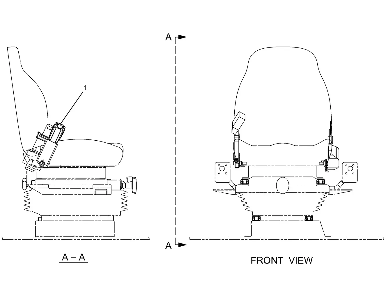 325D · OPERATOR STATION · 240-5037 CAT parts diagram