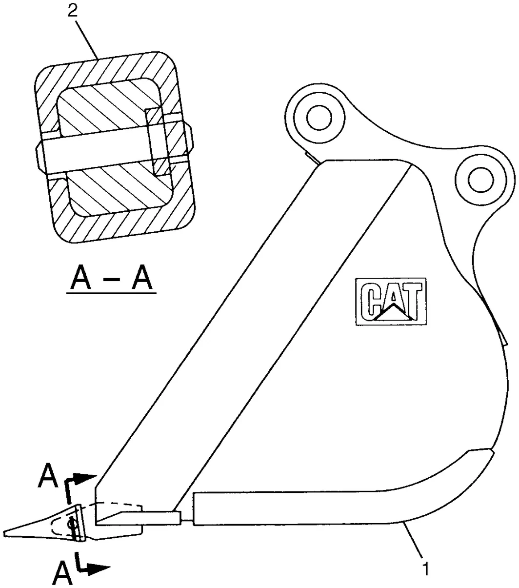 325D · IMPLEMENTS · 239-2703 CAT parts diagram